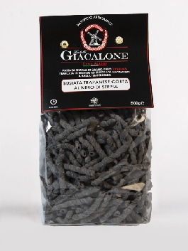 Busiata Trapanese Corta al Nero di Seppia 